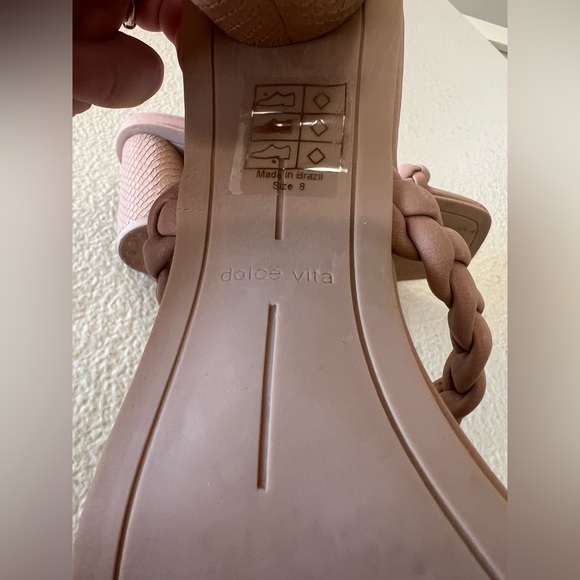 Dolce Vita Women's Braided Sandals in Tan - Picture 9 of 10